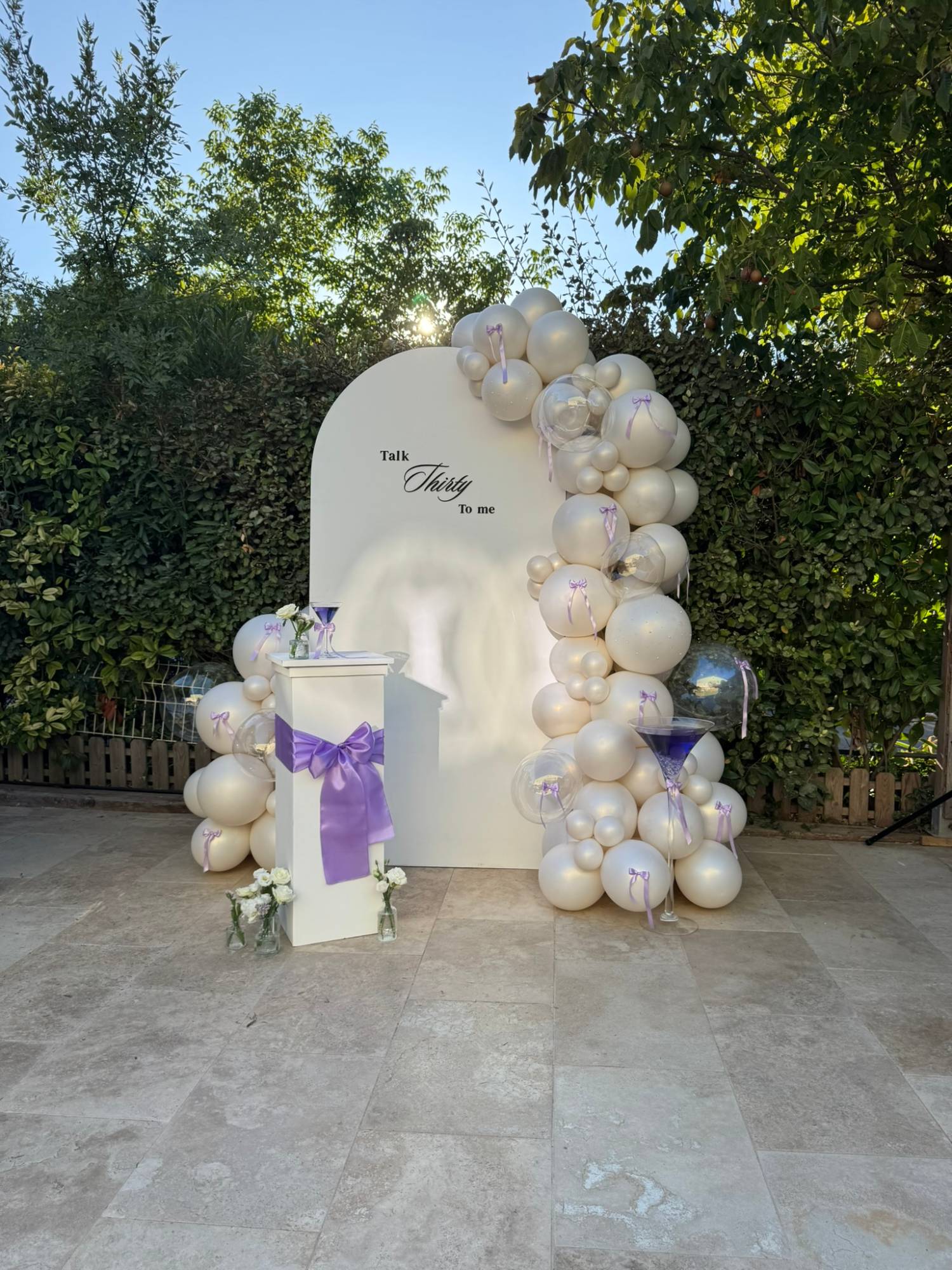 Anniversaire à Fuveau — décoration par Décore tes rêves